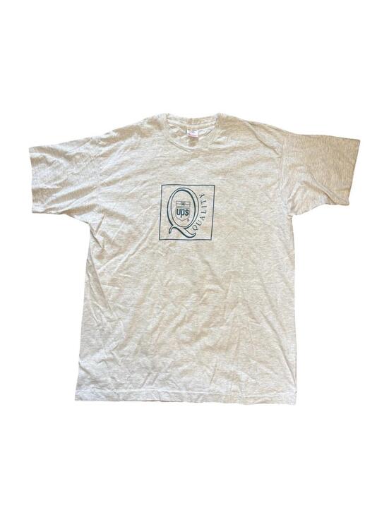 Vintage UPS Quality United Parcel Service Fruit of the Loom Tee Shirt Size XL